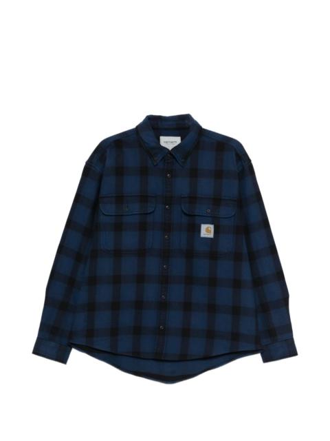Carhartt WIP check flap-pocket shirt