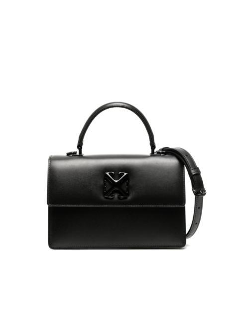 Off-White Jitney logo-plaque tote bag