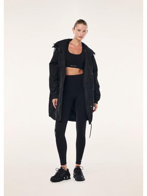P.E NATION MID-LENGTH MAN DOWN JACKET IN BLACK