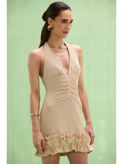 PatBO STELLA MESH MINI DRESS