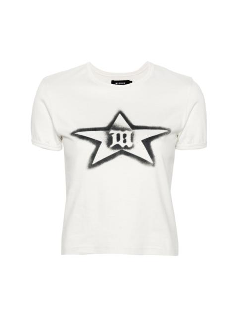 MISBHV logo-print cotton T-shirt
