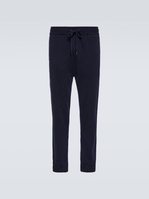 Finley cashmere track pants