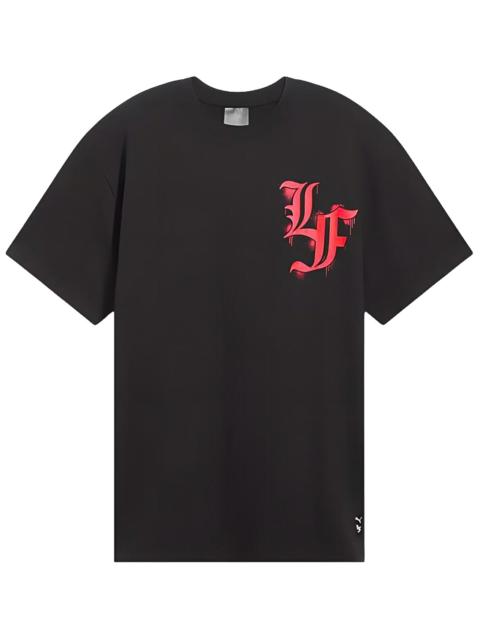 PUMA LaMelo Ball LaFrance T-Shirt II "Black / Red" 627773 01