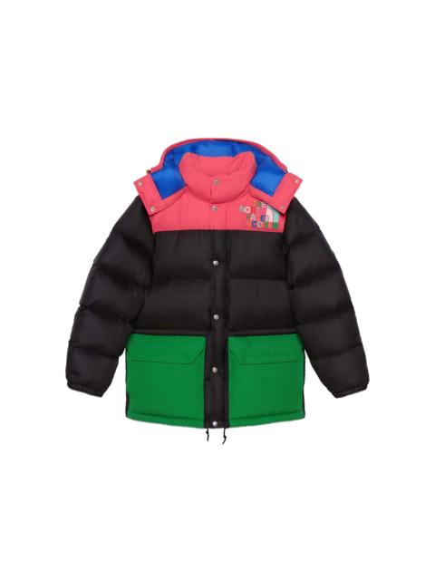 GUCCI Gucci x The North Face Down Jacket Black/Multicolor