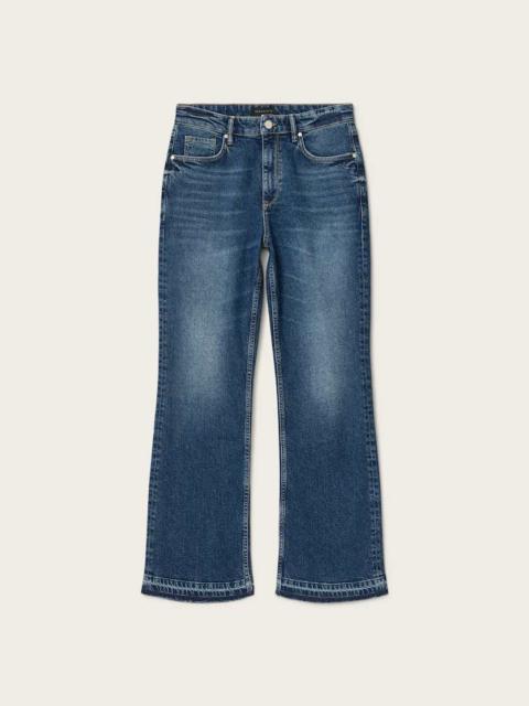 ALLSAINTS FABLE MID RISE BOOTCUT DENIM JEANS