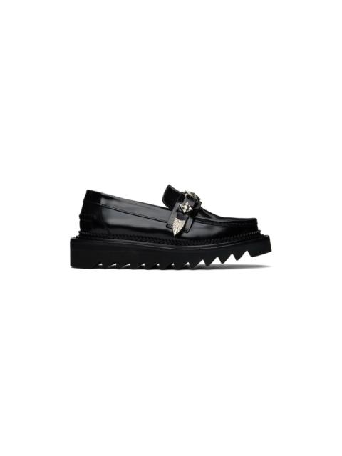 TOGA PULLA SSENSE Exclusive Black Chunky Loafers