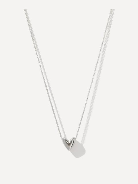 Otiumberg Sterling Silver Roscida Heart Pendant