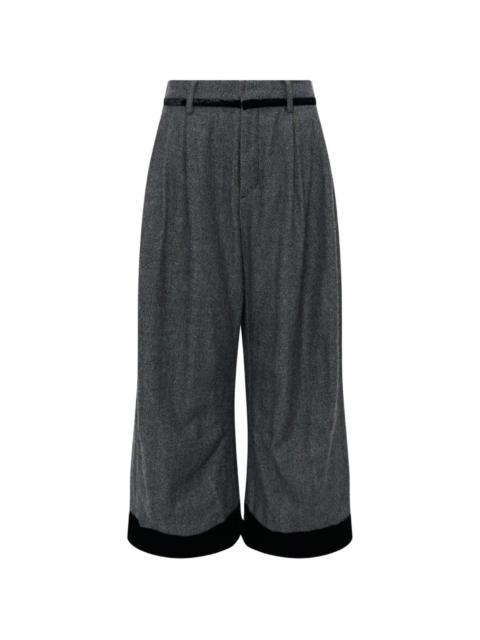 RENLI SU Leni straight-leg trousers