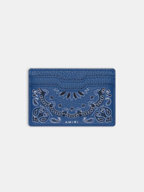 AMIRI BANDANA CARD HOLDER