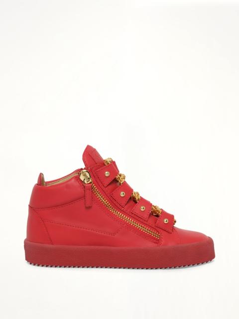 Giuseppe Zanotti Birel/Vague Fiamma Sneaker in Red