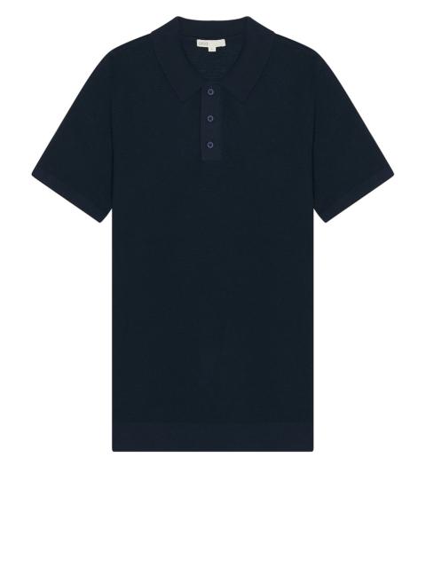 onia Cotton Textured Knit Polo