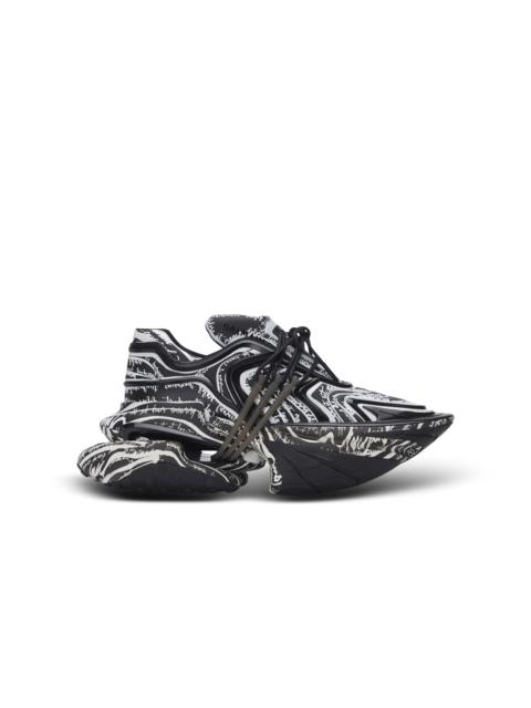 Balmain Unicorn Wave trainers with "Love Letter" print