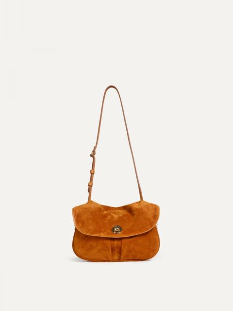 Bleu de Chauffe JANICE SOFT MUSETTE S BAG - OCHER
