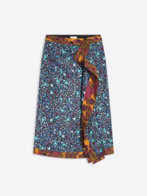 Dries Van Noten DRAPED VISCOSE SKIRT