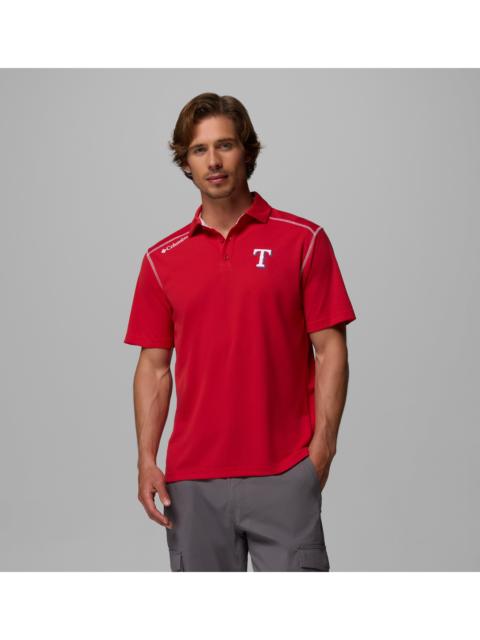 Columbia Men's Shotgun Polo - Texas Rangers