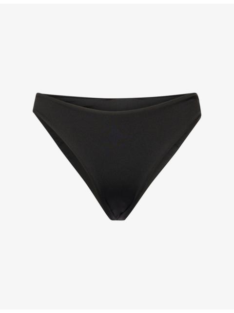 Max Mara Stella Logo-Plaque Bikini Bottoms