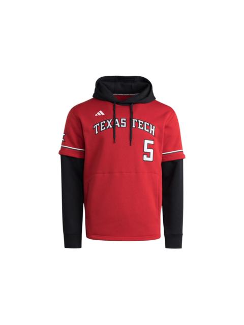 adidas adidas Raiders Patrick Mahomes Jersey Hoodie Red Team Power Red Black