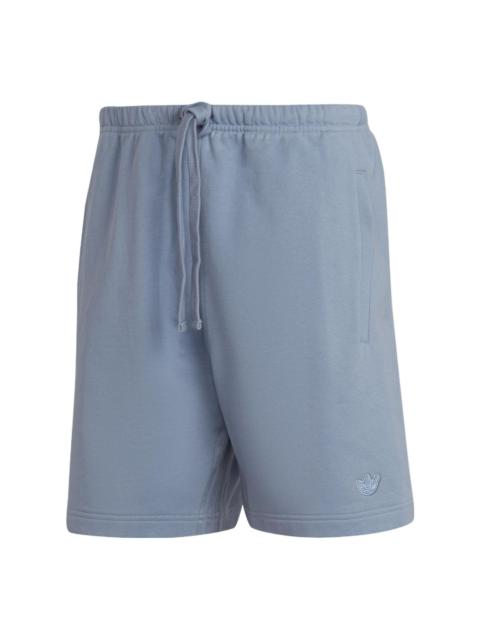 adidas adidas originals Ess Short Solid Color Casual Sports Shorts Blue HD4819