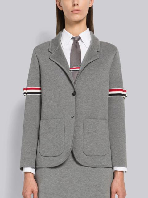 Thom Browne Double Face Cotton Bow Armband Sport Coat