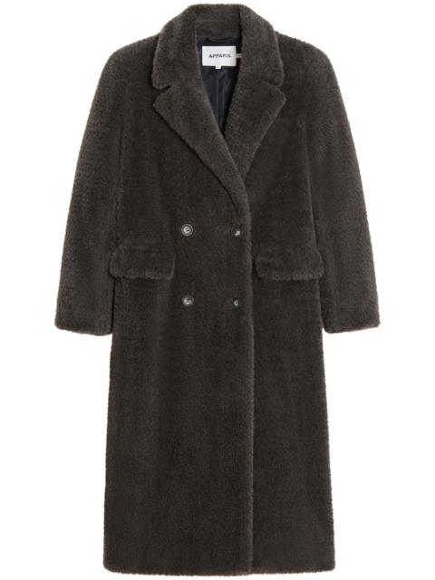 APPARIS Astrid double-breasted coat