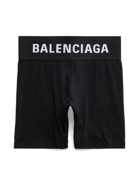 Men's Racer Boxer Briefs in White/black