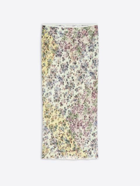 Dries Van Noten JACQUARD MIDI SKIRT