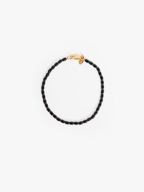 Clare V. Enamel Barrel Chain Bracelet