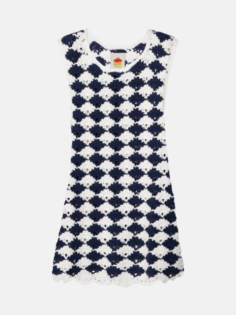 FARM RIO Scalloped crochet top