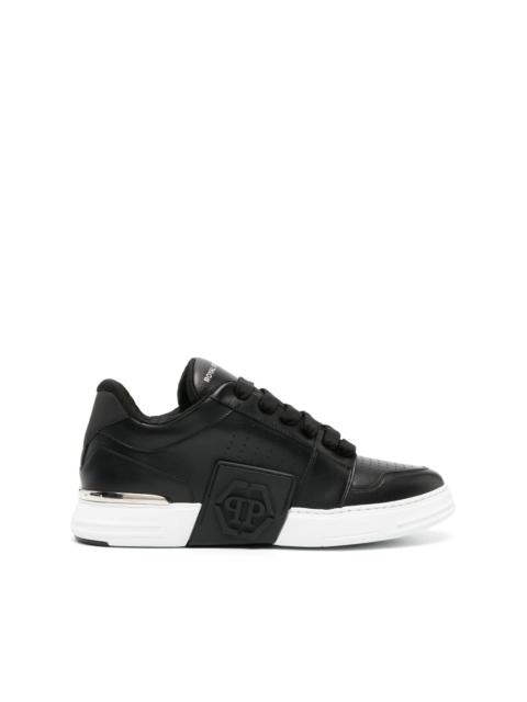 PHILIPP PLEIN Lo-Top embossed-logo sneakers