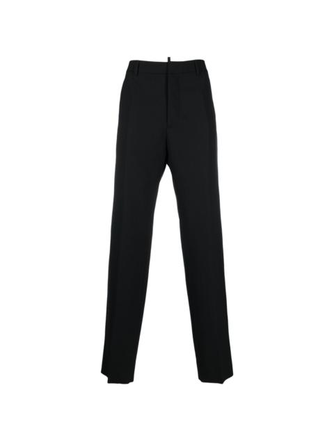 logo-plaque tailored trousers