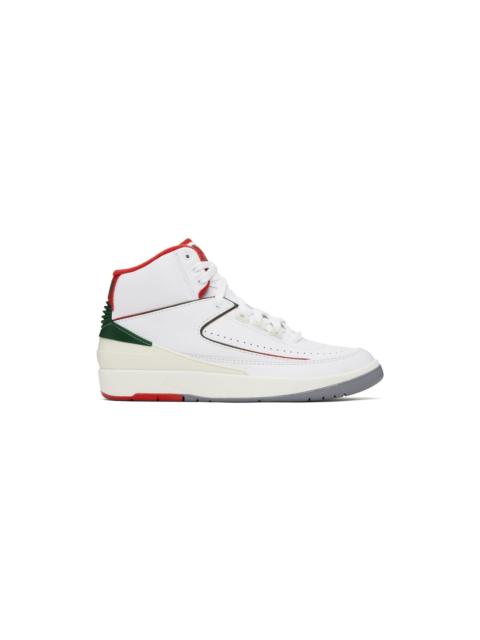 Jordan White Air Jordan 2 Retro Sneakers