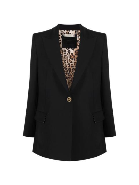 PHILIPP PLEIN peaked lapel blazer