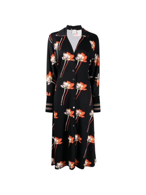 Paul Smith floral-print shirt dress