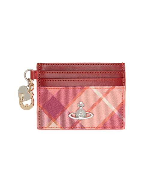 Vivienne Westwood Red & Pink Charms Card Holder