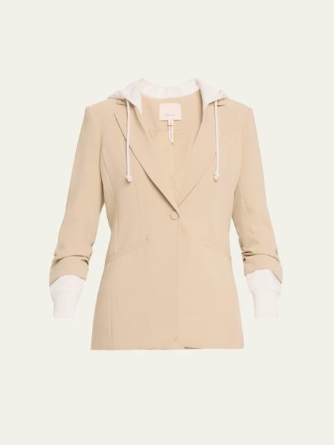 Cinq à Sept Hooded Khloe Jacket