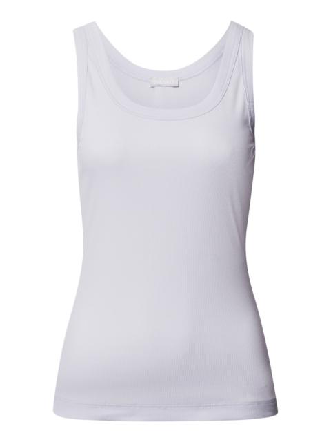 HANRO Sleep And Lounge Ribbed Cotton Tank Top