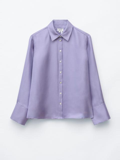 & Other Stories Relaxed Silk Shirt
