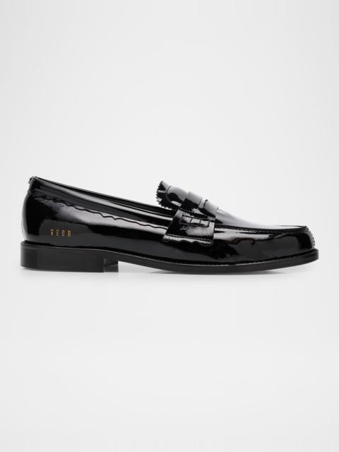 Men's Jerry Patent Leather Penny Loafers