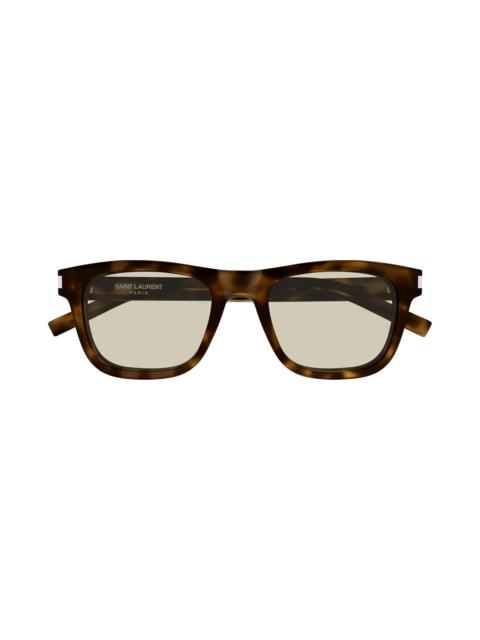 SAINT LAURENT Men's 52MM Square Sunglasses - Havana Brown