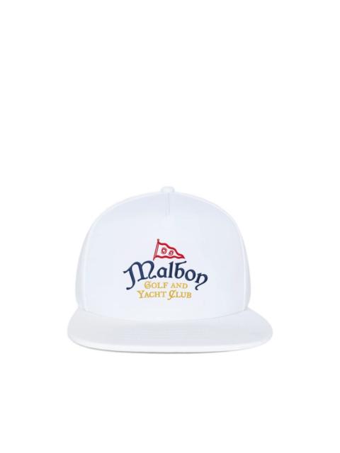 malbon logo-embroidered baseball cap