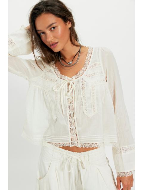FREE PEOPLE Forevermore Long-Sleeve Top