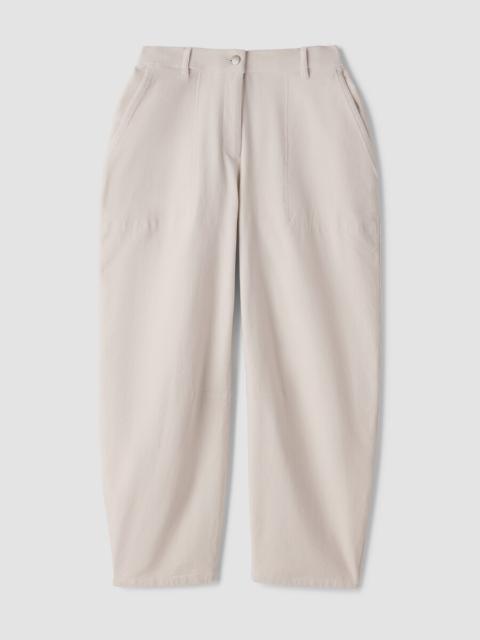 EILEEN FISHER Organic Cotton Stretch Corduroy Arch Pant