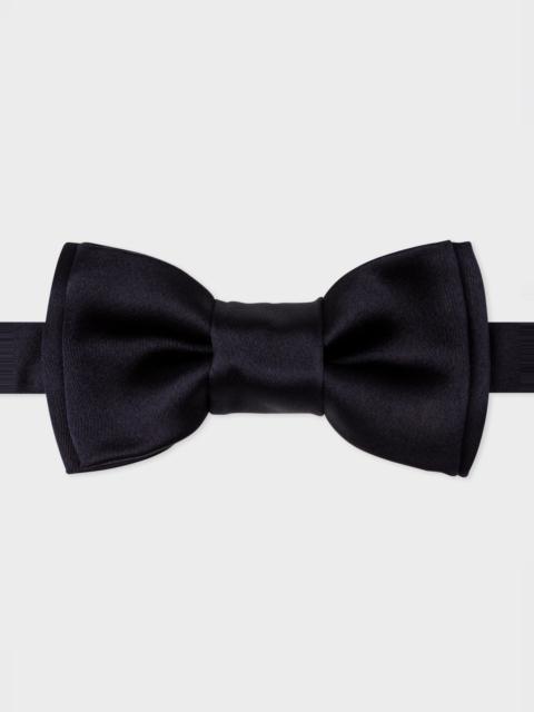 Paul Smith Navy Pre-Tied Silk Bow Tie