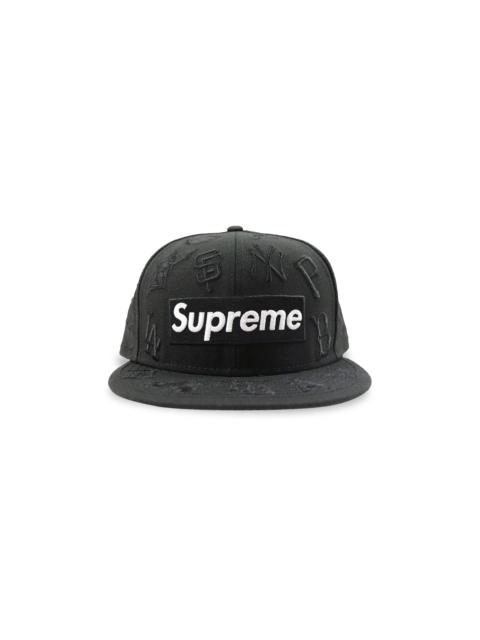 Supreme x MLB x New Era Hat 'Black'