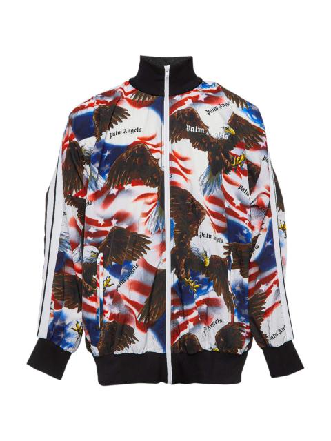 Palm Angels American Eagle Print Classic Logo Track Jacket "Multicolor" PMBD014S19587001