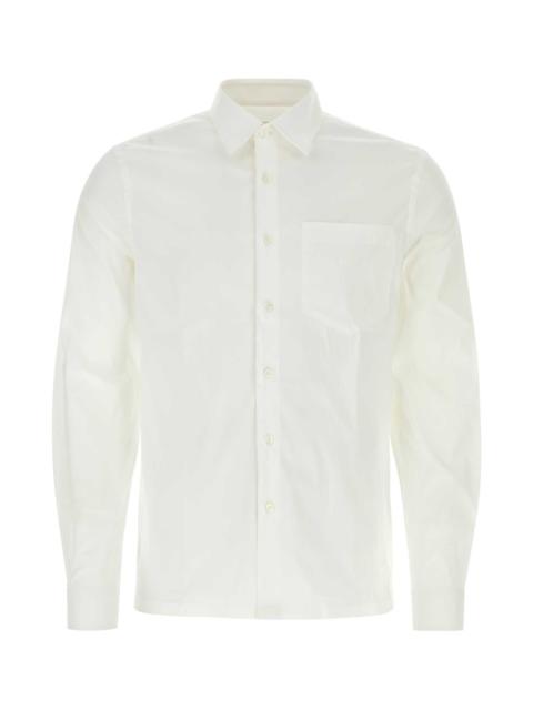 Prada 흰색 Poplin 셔츠