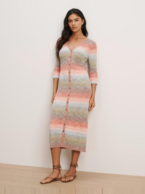 VERONICA BEARD TAVIELLE KNIT MIDI DRESS