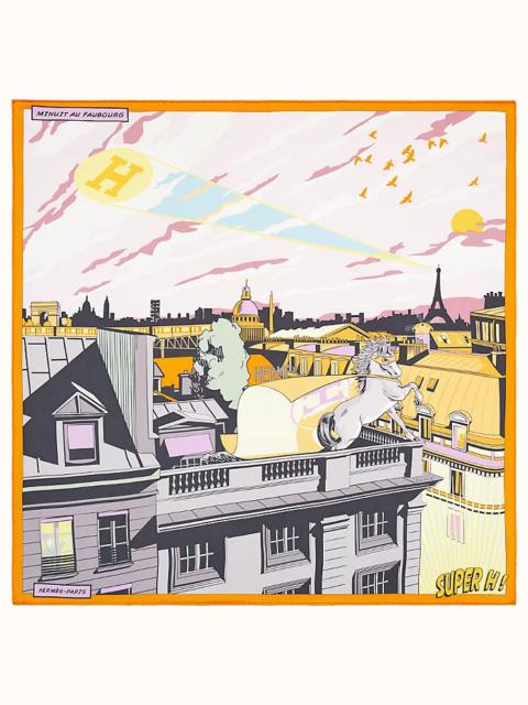 Hermès Minuit au Faubourg scarf 70
