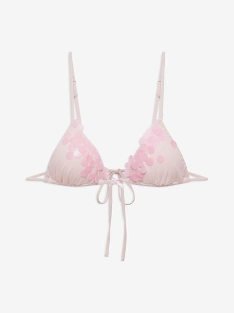 For Love & Lemons Louise Bikini Top