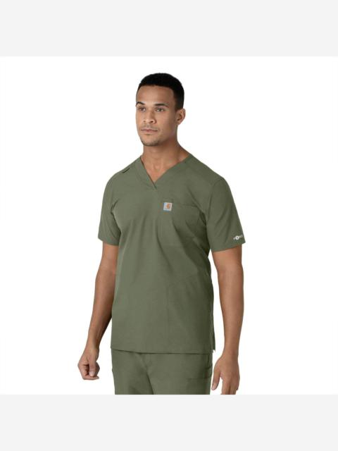 Carhartt Force Essentials V-Neck Shirttail Scrub Top